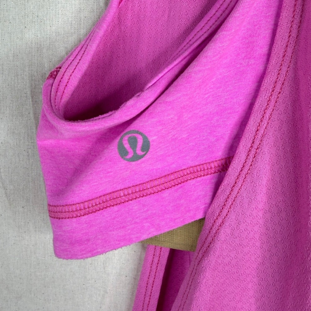 Lululemon No Limits Tank Top size 8 Pink - Picture 3 of 6